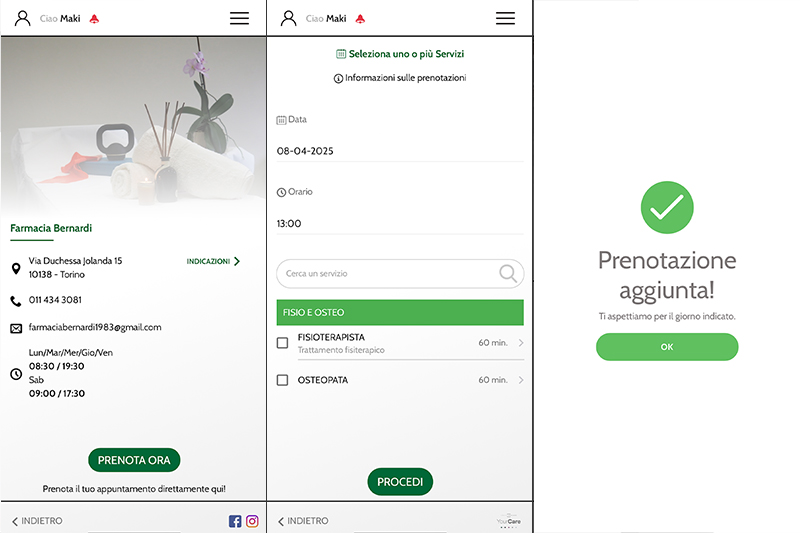 APP FARMACIA BERNARDI TORINO